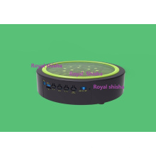 Nuevo diseño 7 pulgadas Bluetooth recargable Shisha Hookah Music LED